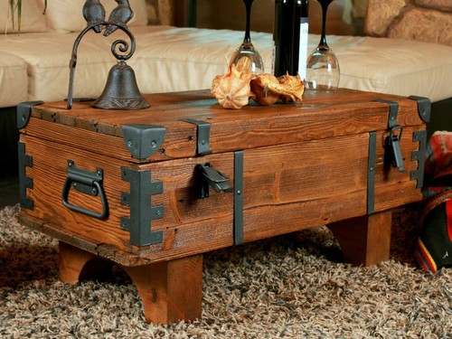 Couchtisch truhe kiste - truhe,