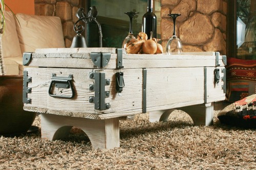 Couchtisch truhe kiste - couchtisch,