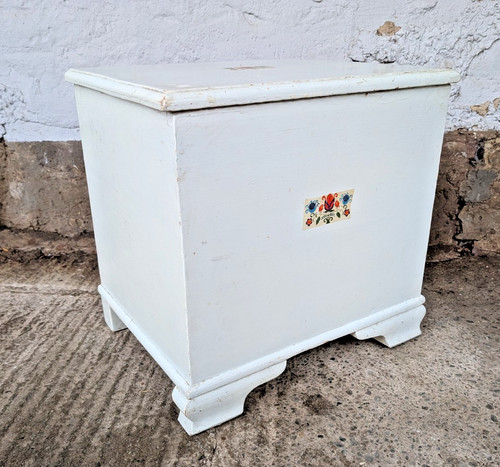 Vintage holzkiste couchtisch - vintage,